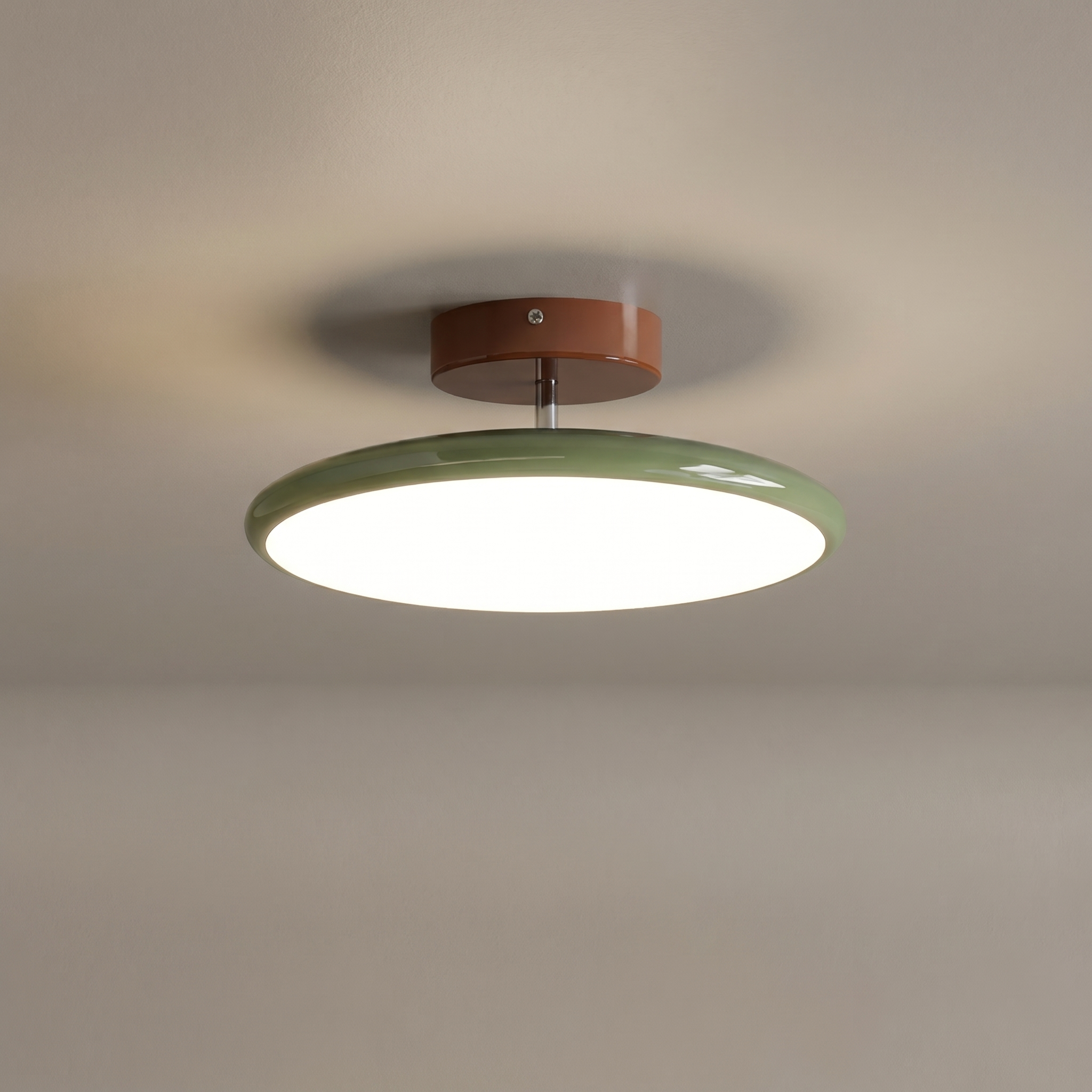 Ceiling Light Adjustable Head | Dimmable with Remote, 36 W LED | Flush Mount for Living Room, Sloped Ceilings