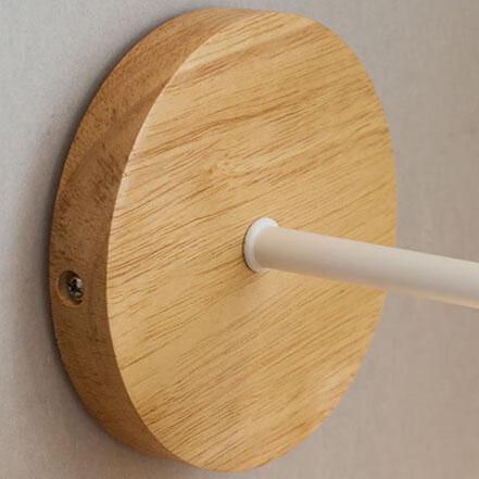 Wood Dome Nordic Wall Light