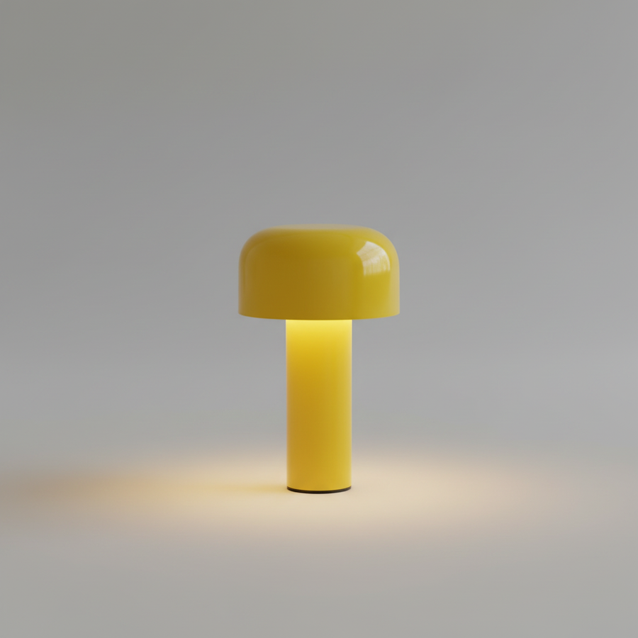 Cordless Mushroom Table Lamp