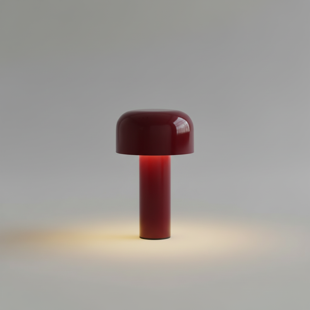 Cordless Mushroom Table Lamp