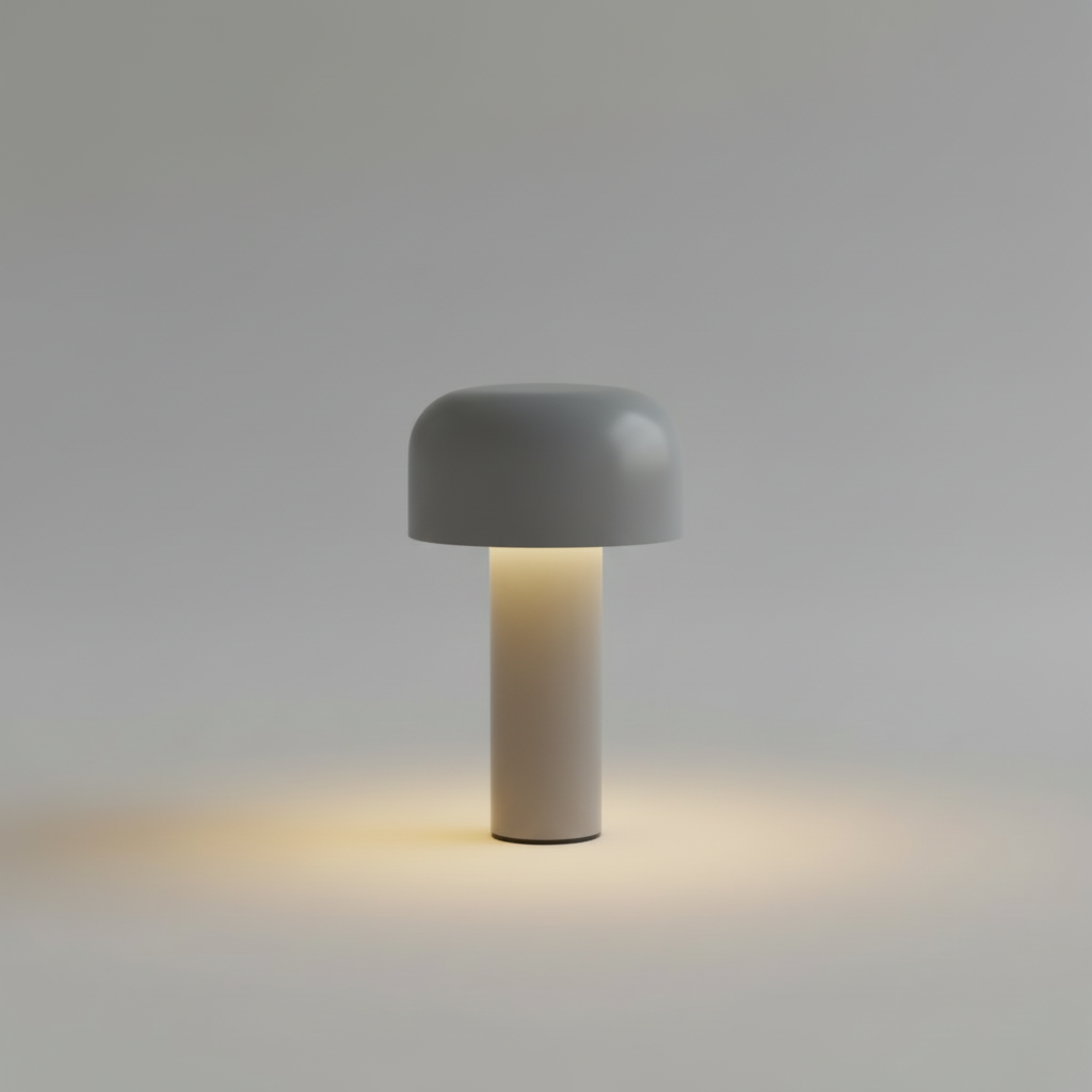 Cordless Mushroom Table Lamp
