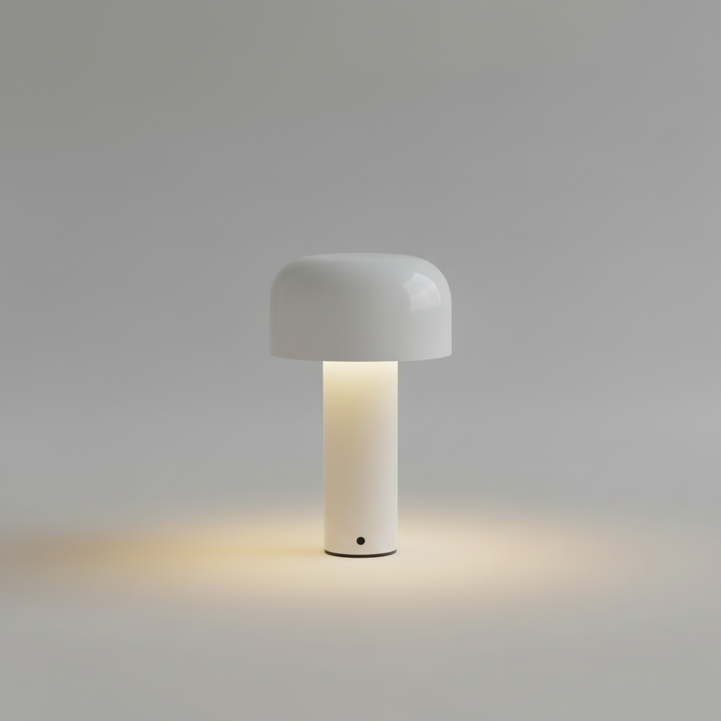 Cordless Mushroom Table Lamp