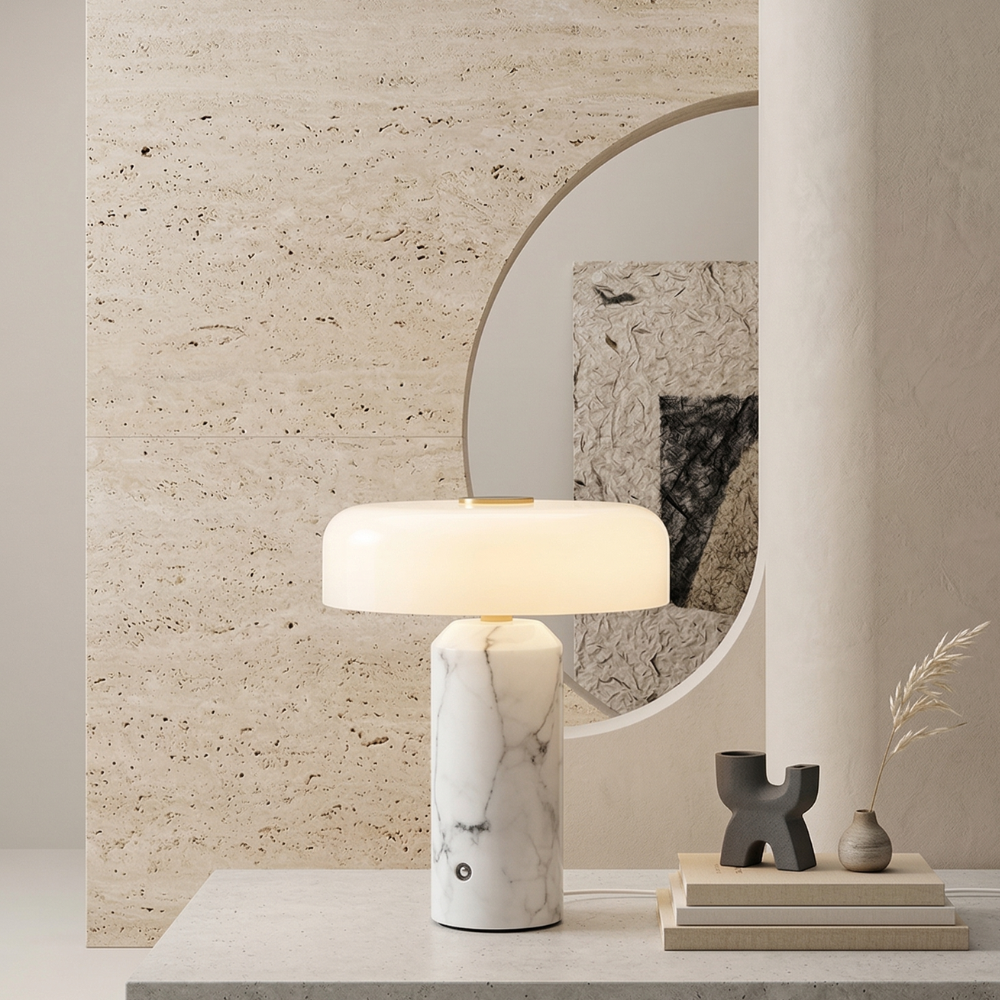 Cordless Marble Table Lamp