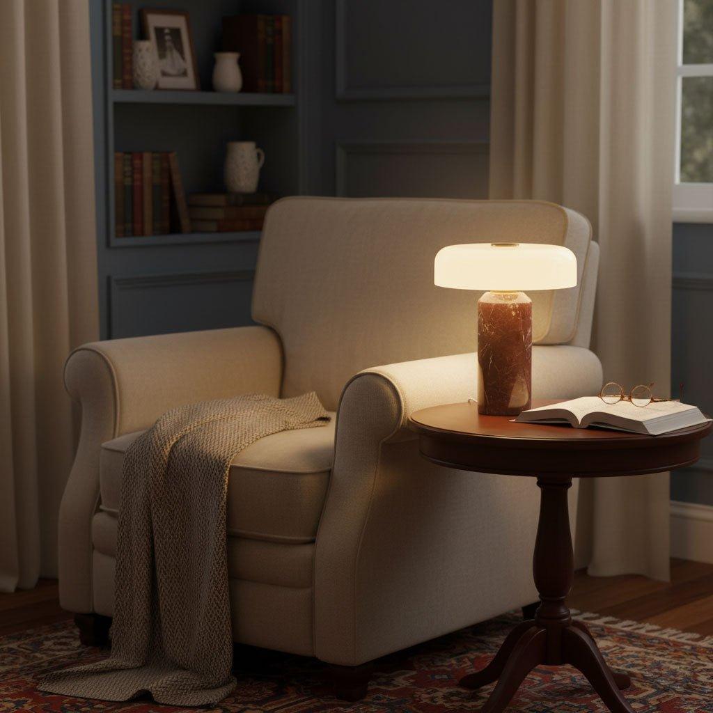 Cordless Marble Table Lamp