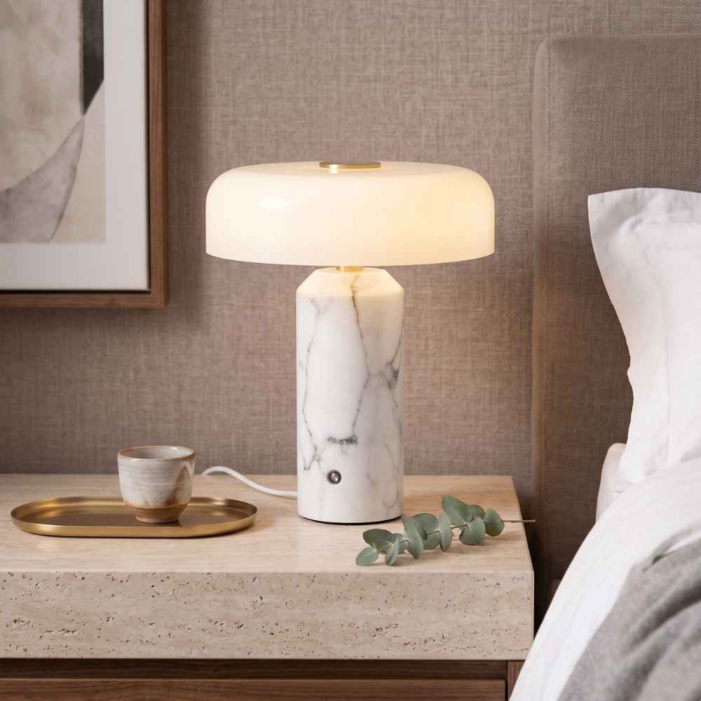 Cordless Marble Table Lamp