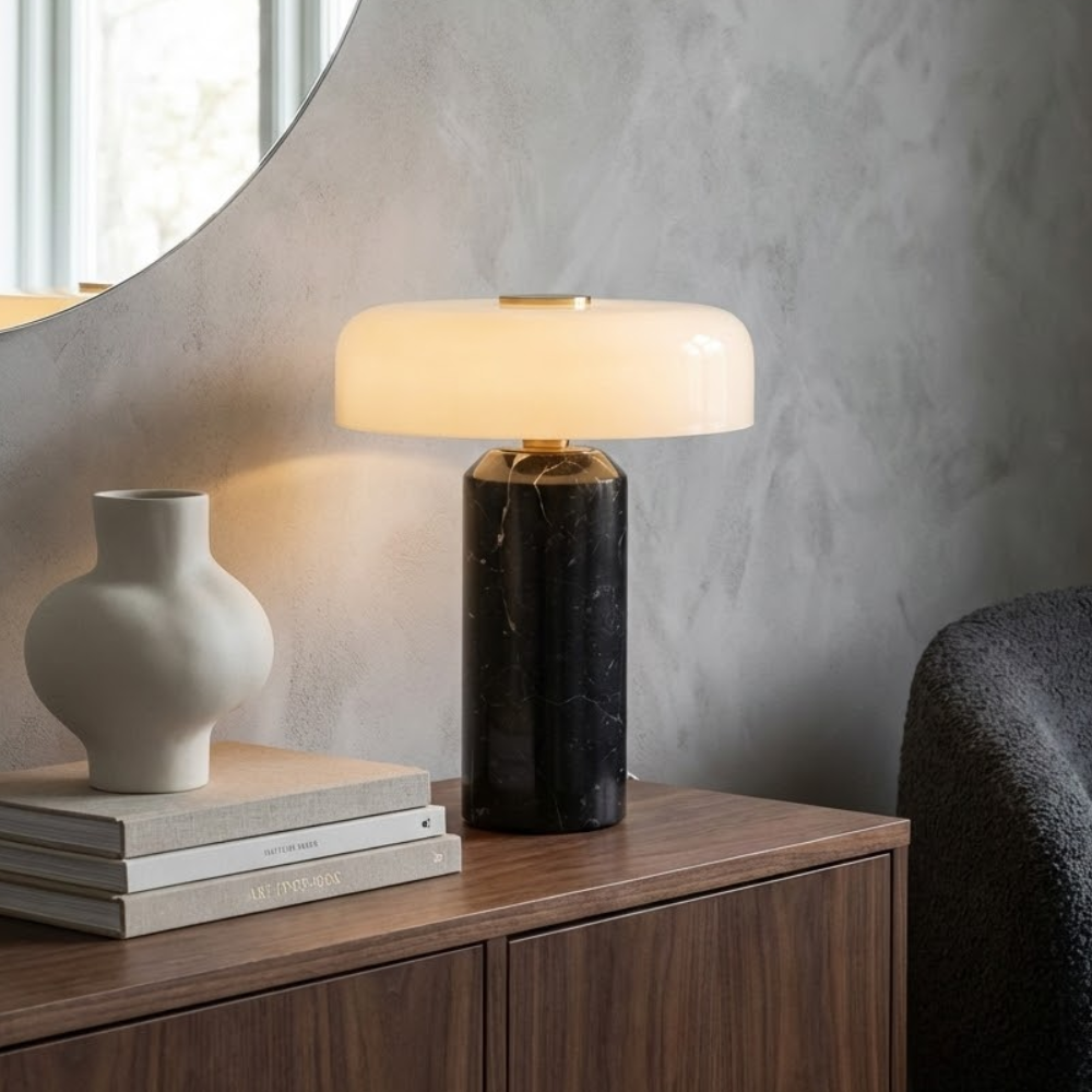 Cordless Marble Table Lamp