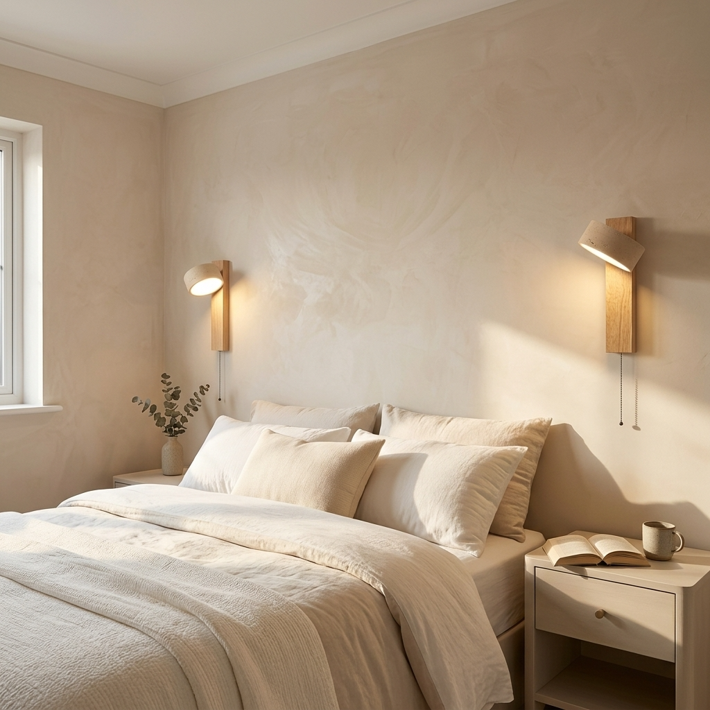 Travertine Adjustable Wall Light