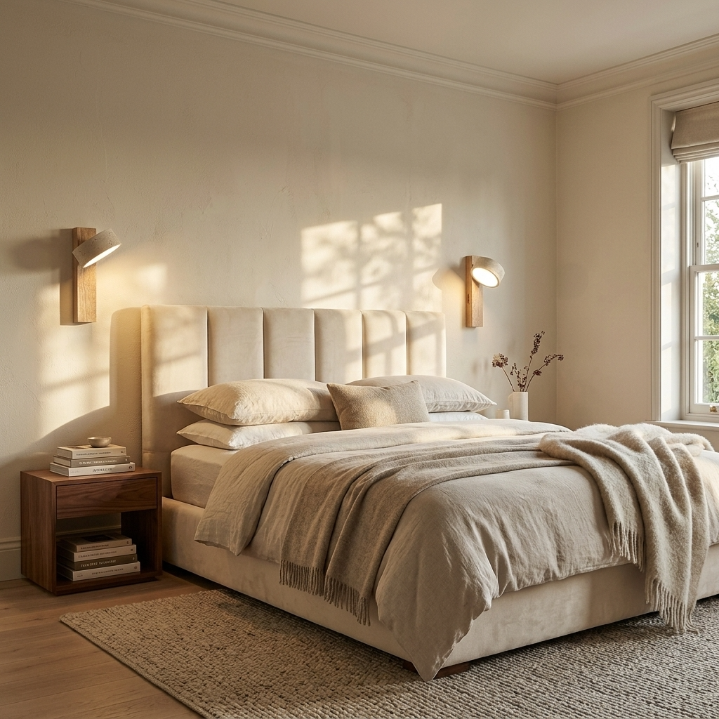 Travertine Adjustable Wall Light