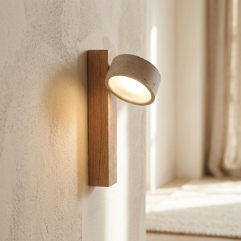 Travertine Adjustable Wall Light