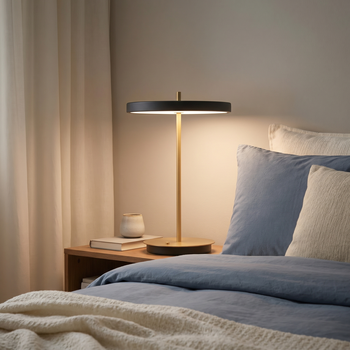 Gold Dimmable Table Lamp