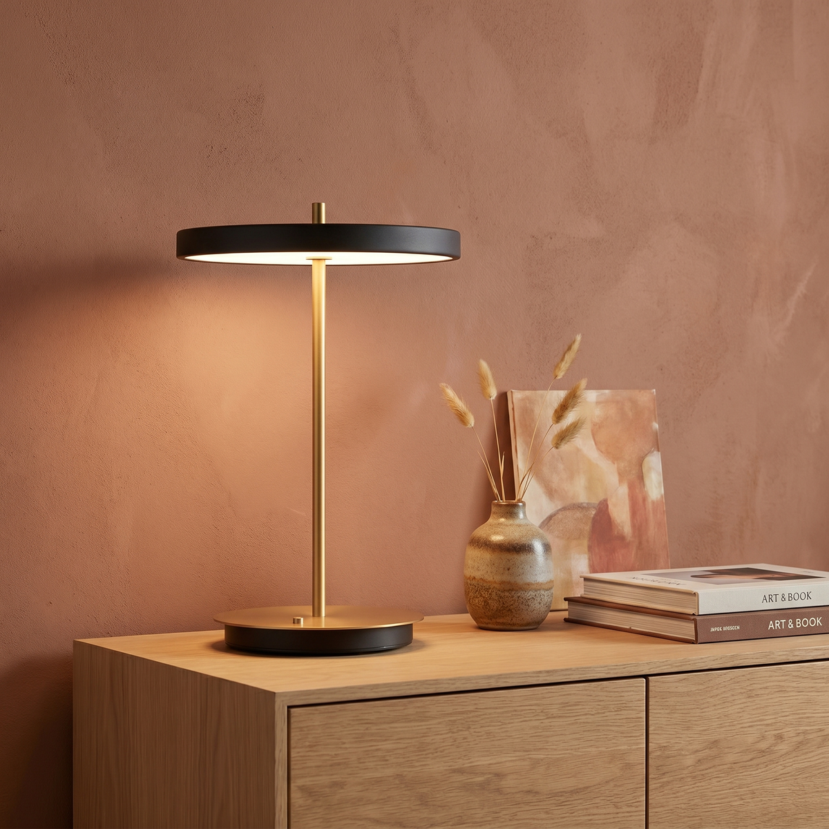 Gold Dimmable Table Lamp