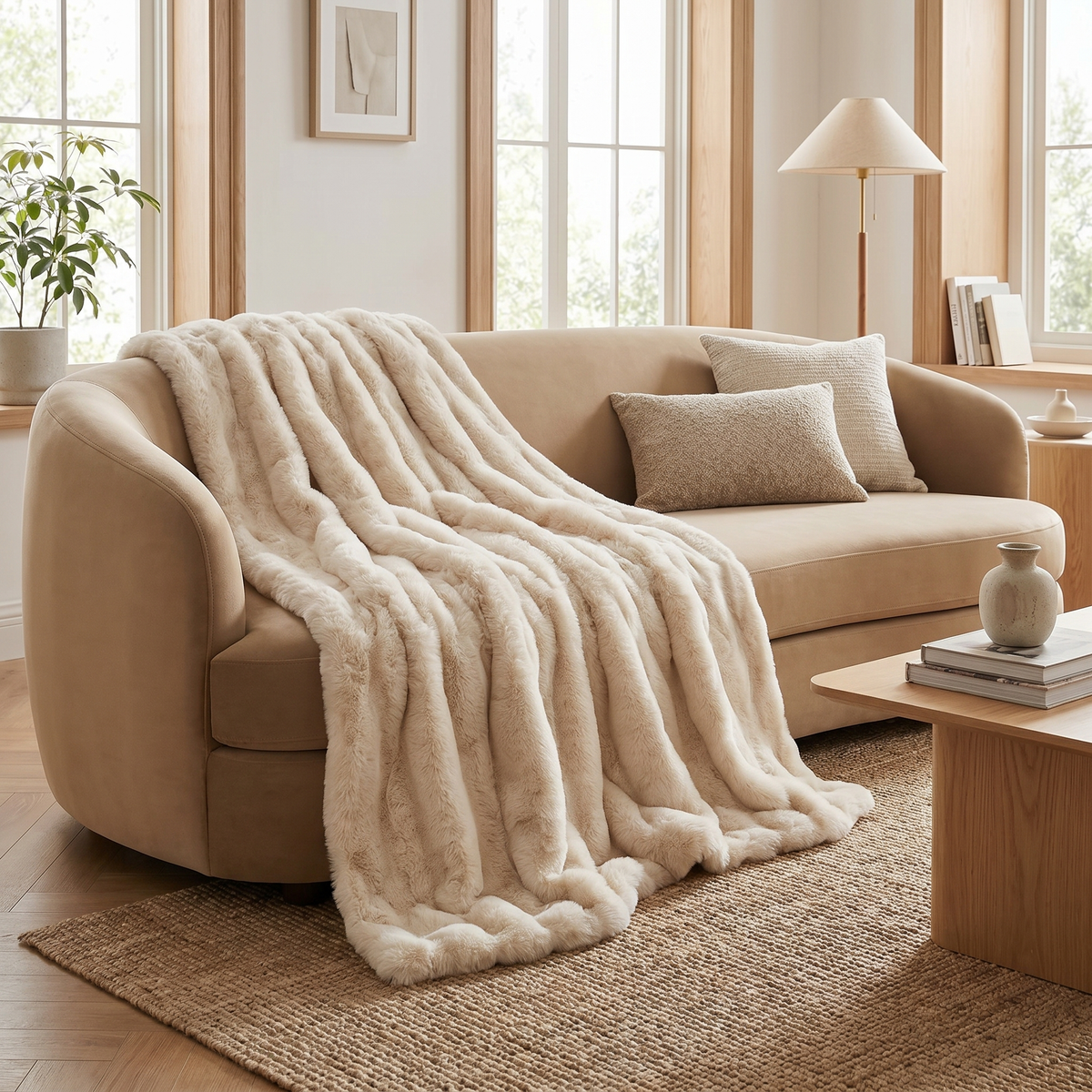 Double Sided Teddy Blanket