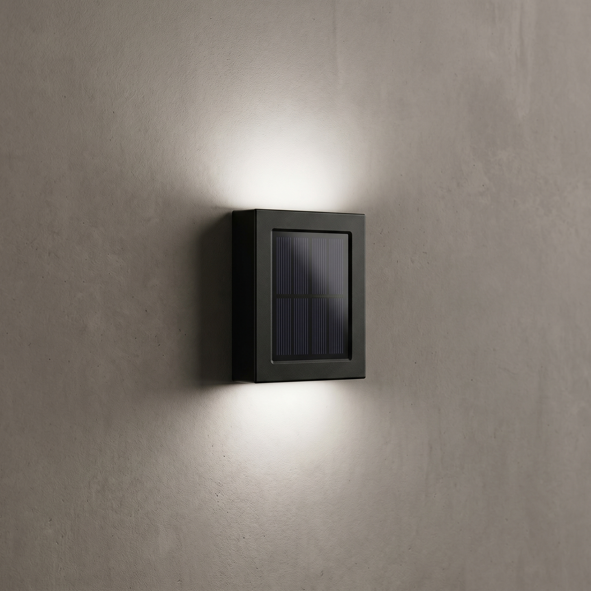 Solar Wall Lights | IP65 Weatherproof, Auto Dusk Sensor | Outdoor LED Fence and Patio Lights