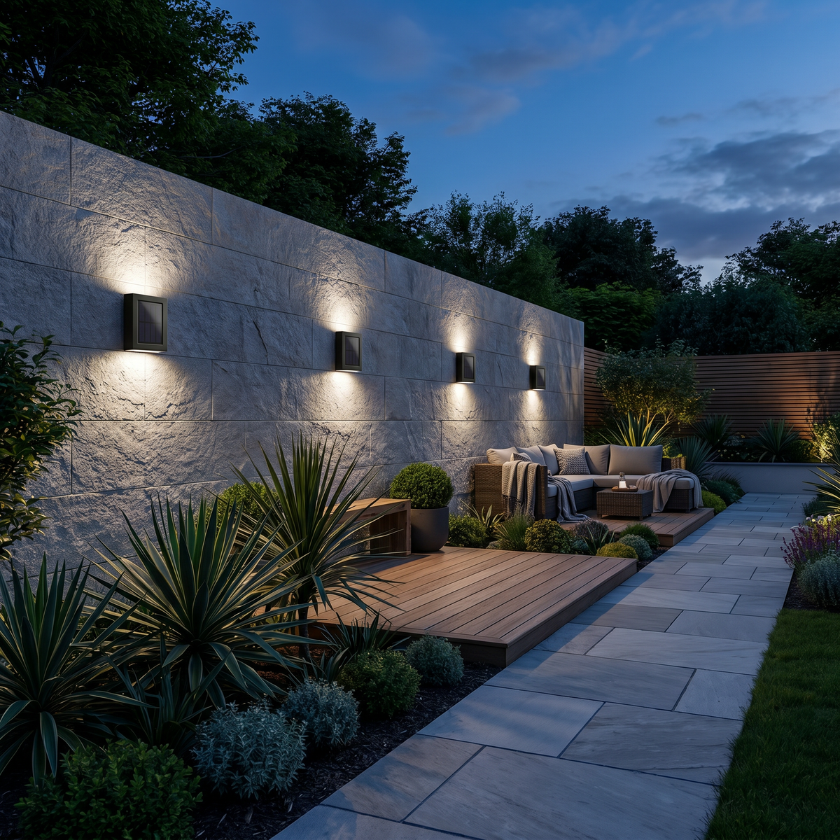 Solar Outdoor Wall Lights