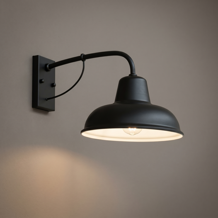 Vintage Gooseneck Wall Light