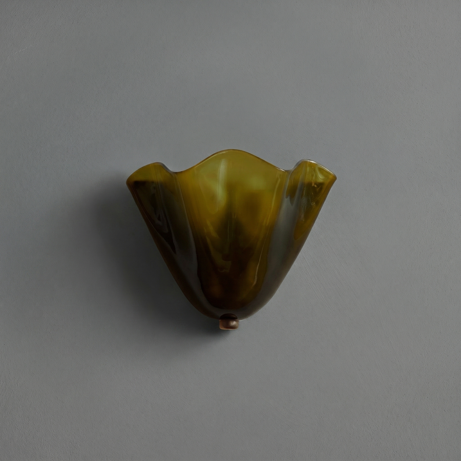 Shell Glass Wall Lamp