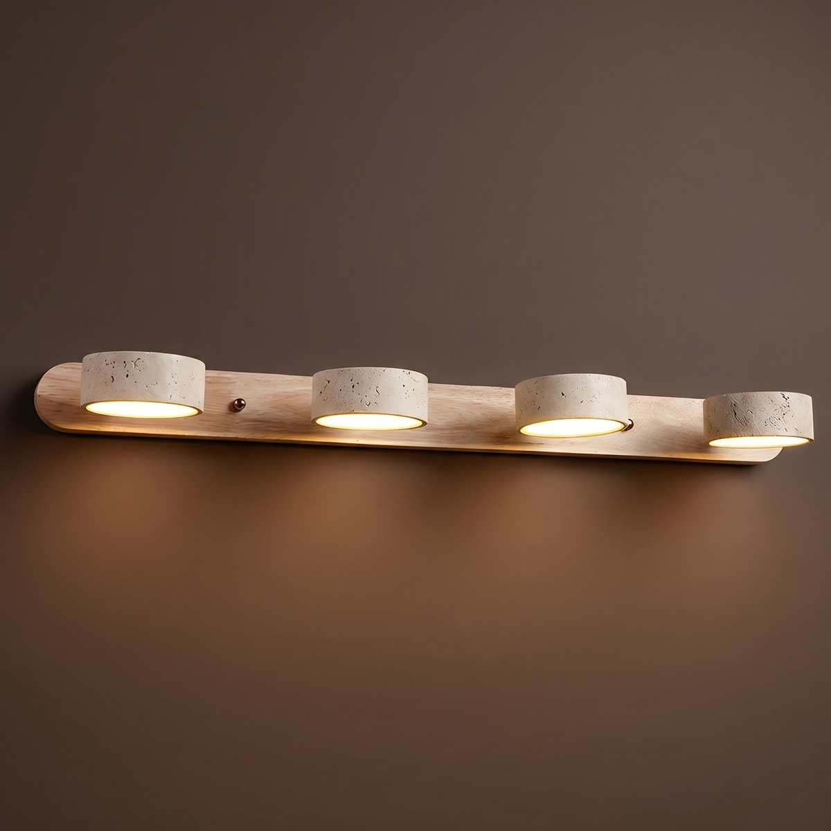 Travertine Ring Wall Light