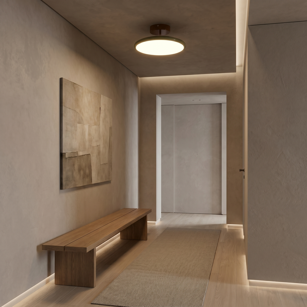 Adjustable Flush Ceiling Light