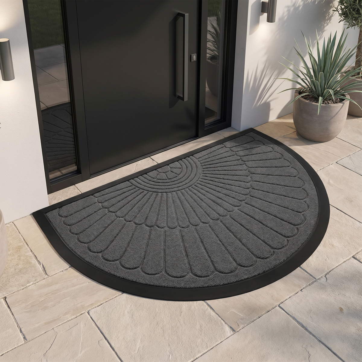 Half Moon Door Mat