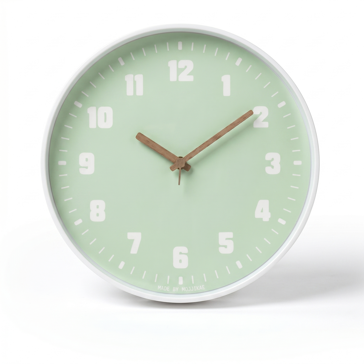 Bamboo Japandi Wall Clock