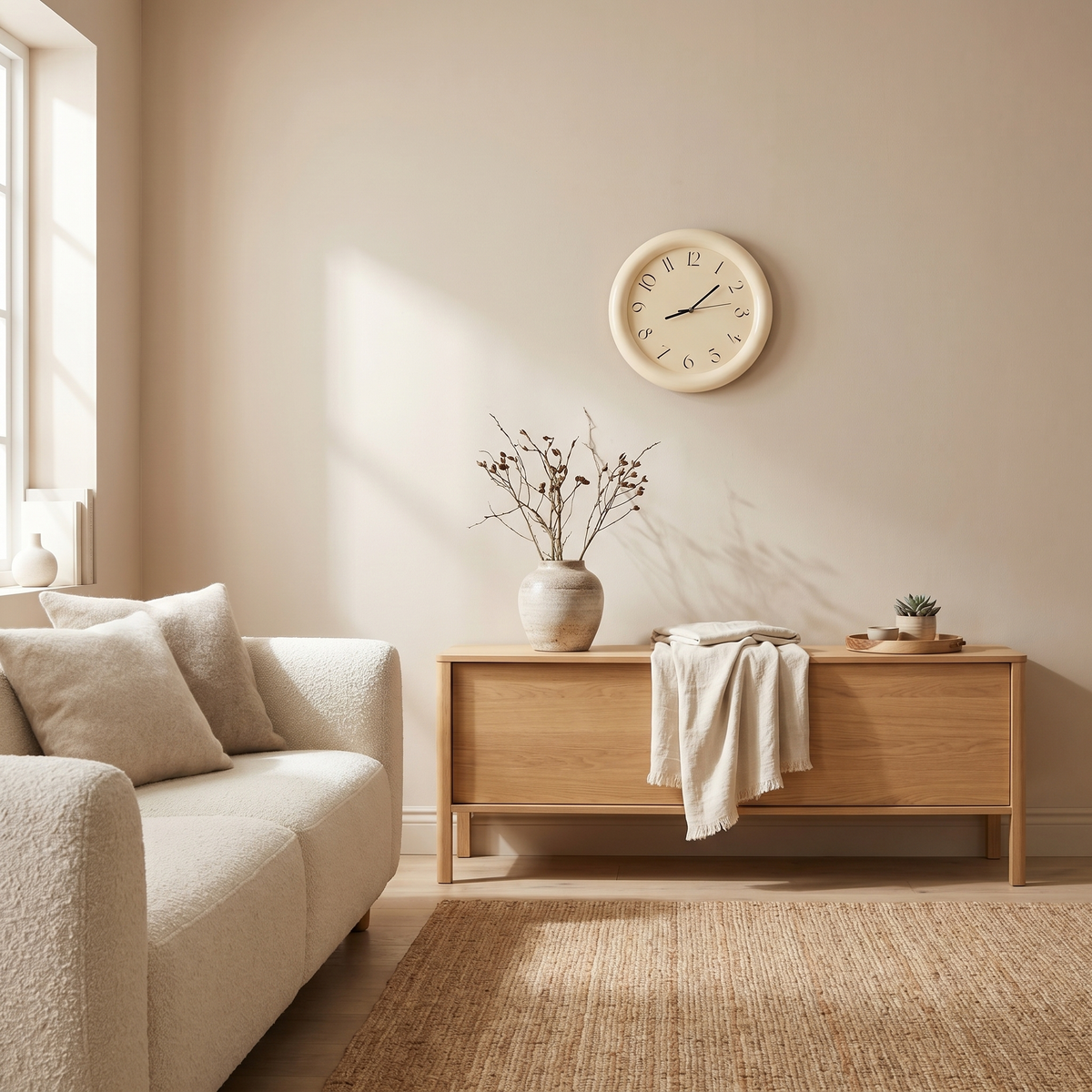 Silent Sweep Wall Clock