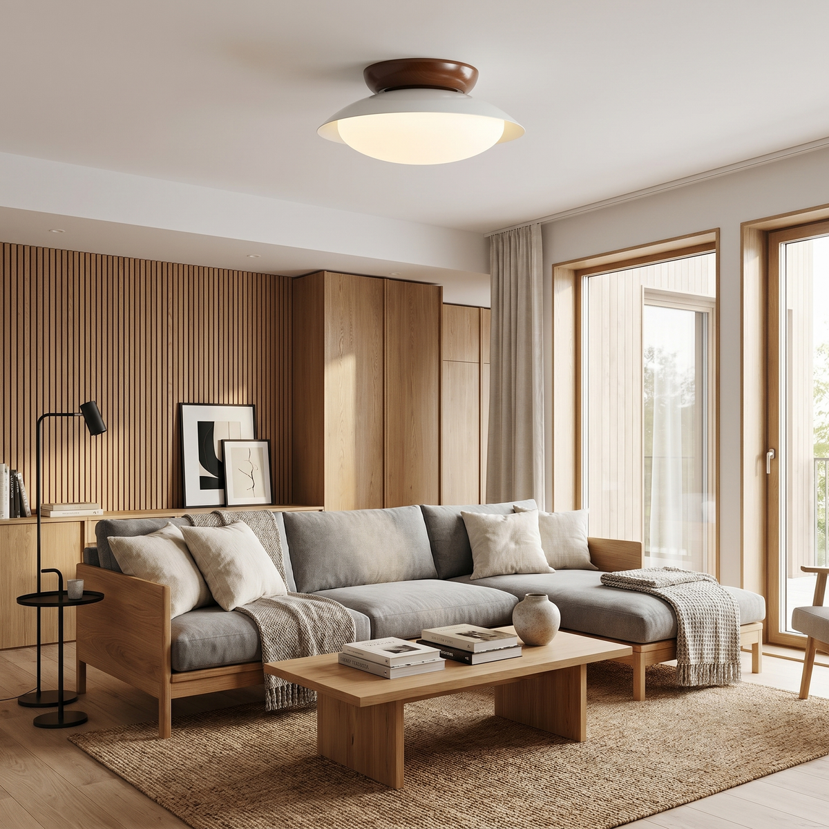 Dimmable Flush Ceiling Light