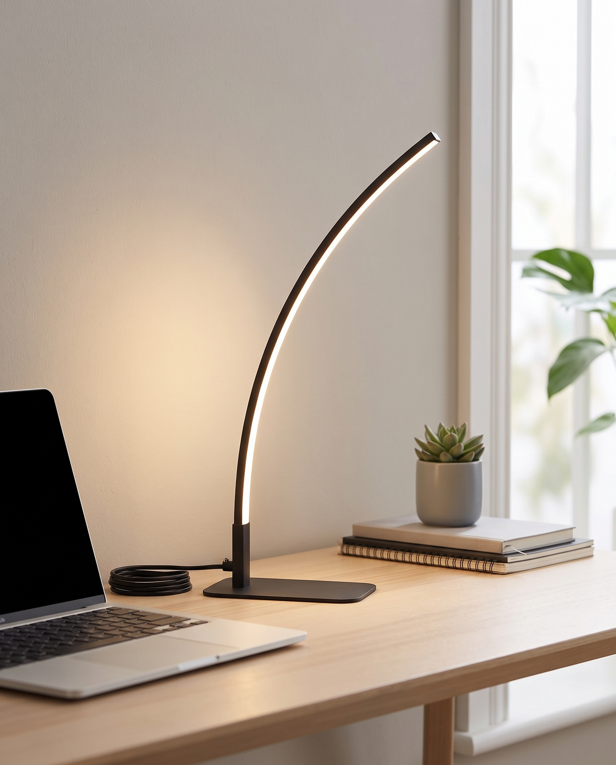 Arc Dimmable Table Lamp
