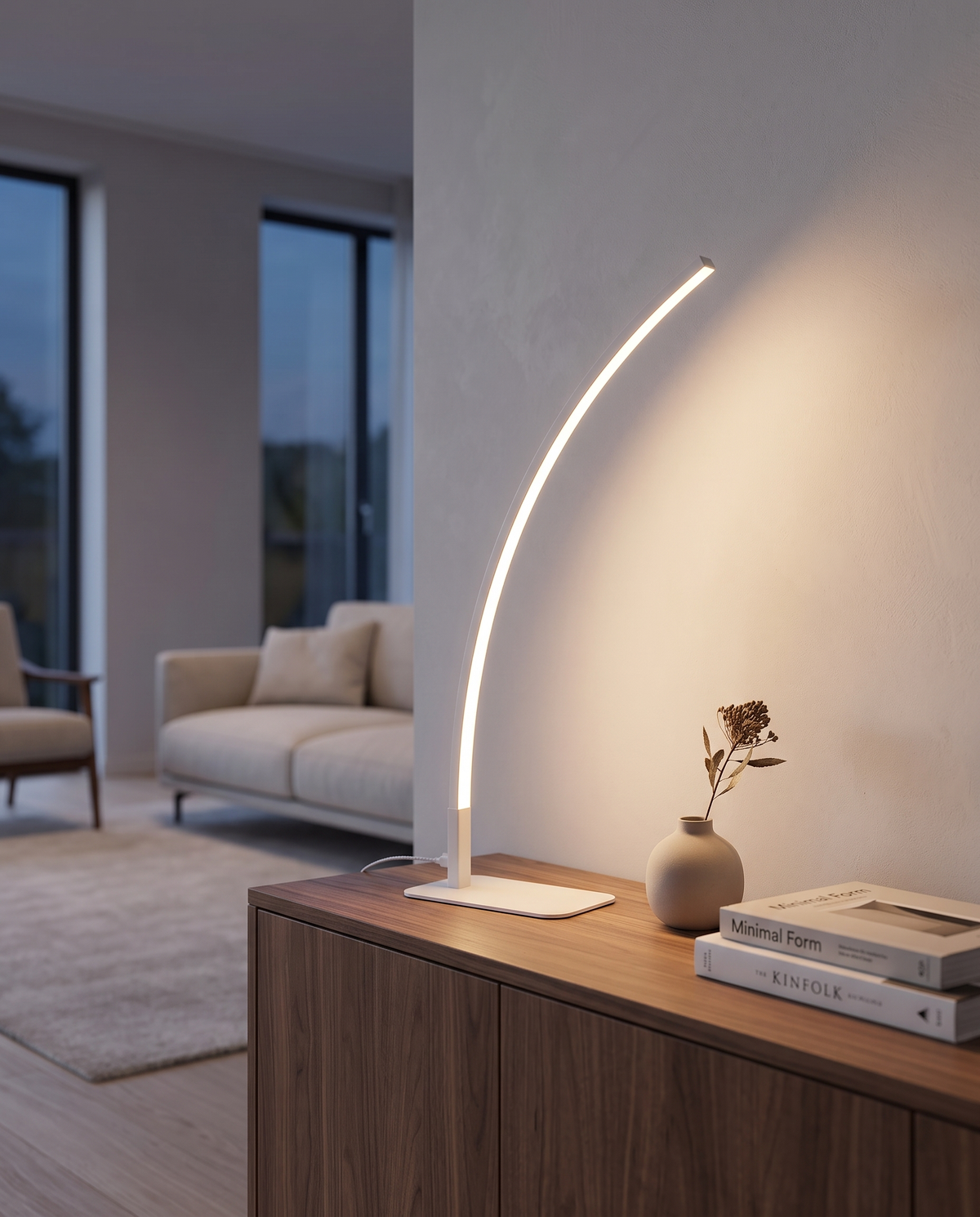 Arc Dimmable Table Lamp