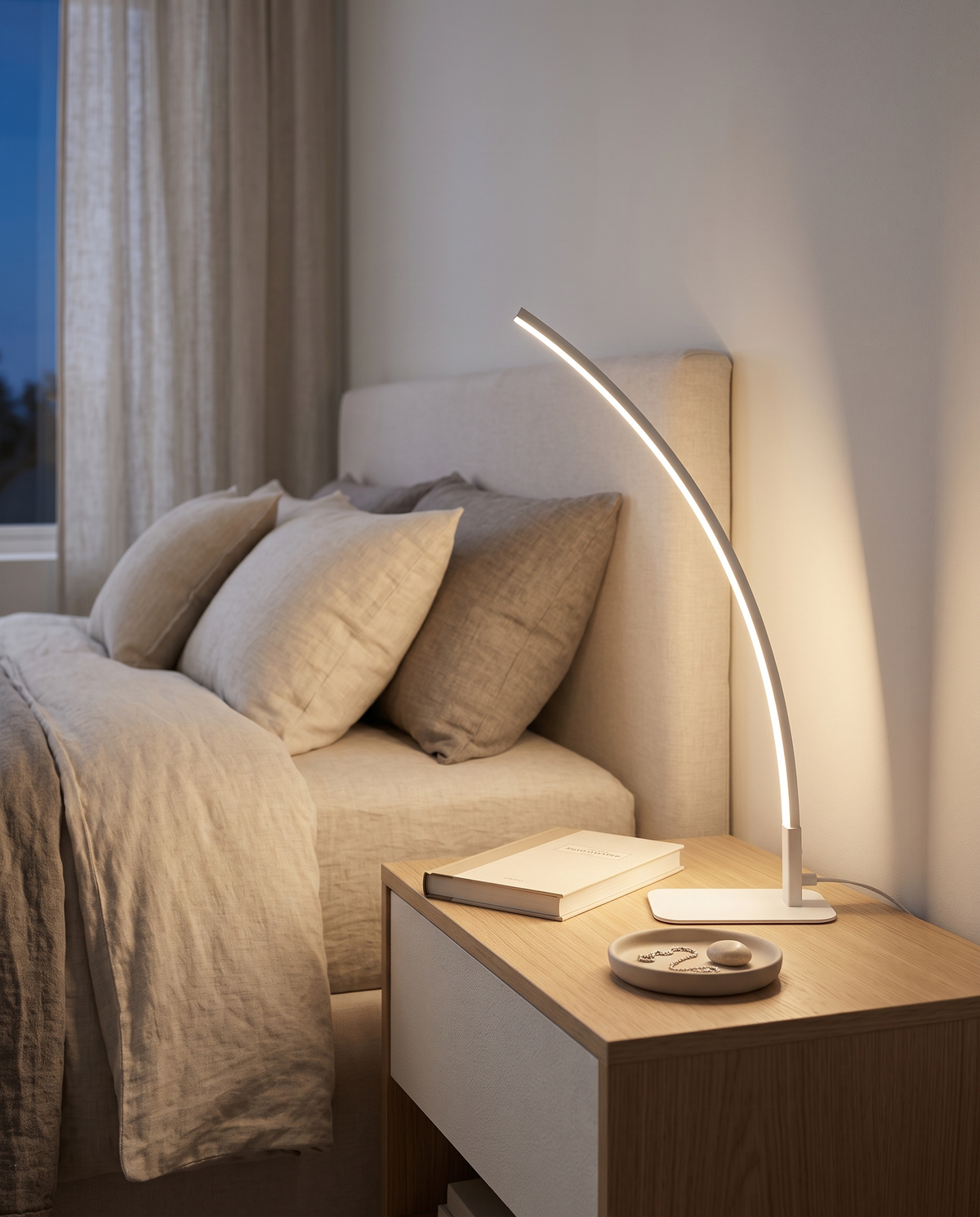 Arc Dimmable Table Lamp