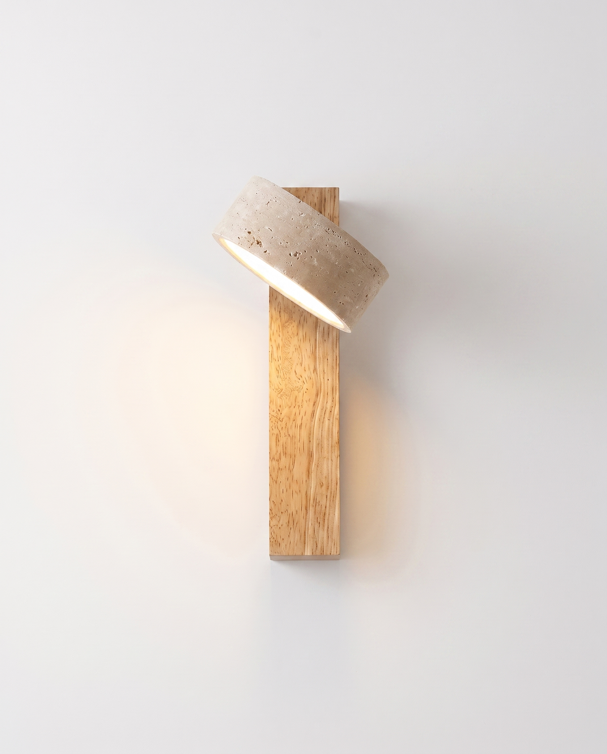 Travertine Adjustable Wall Light