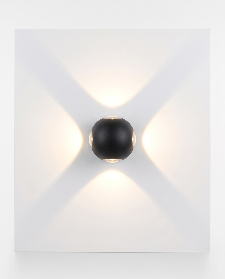 Beam Matte Black Wall Light