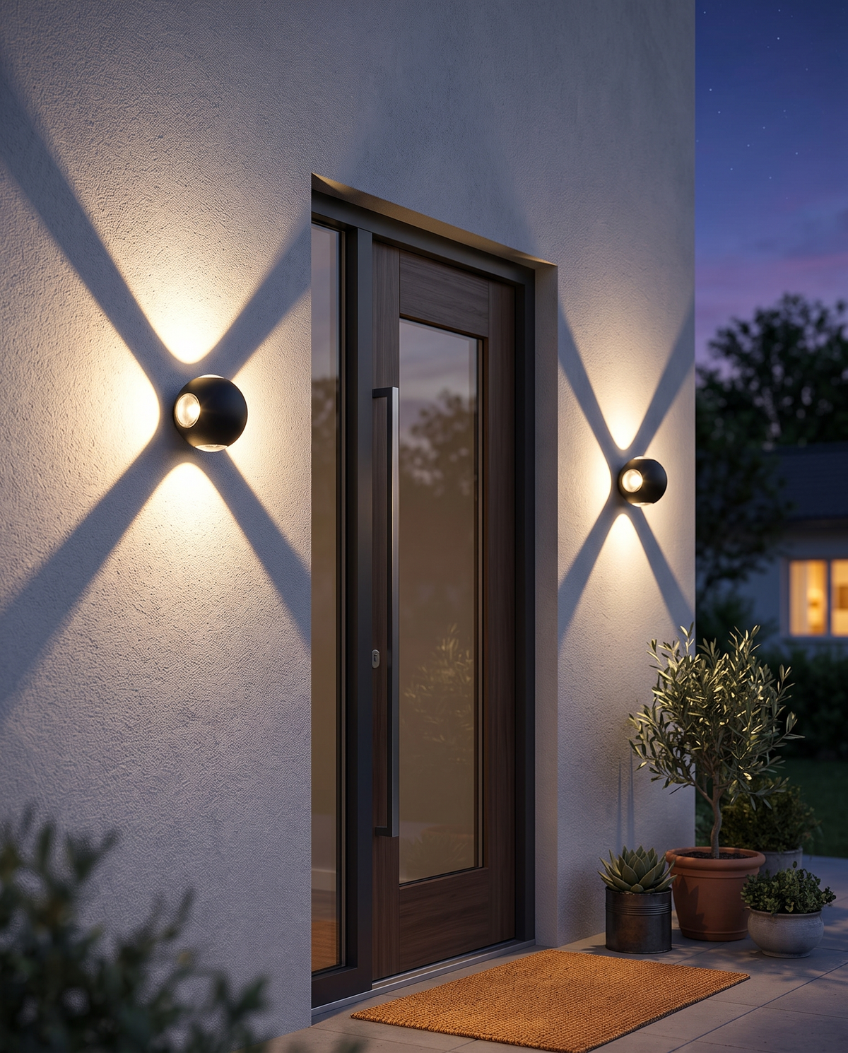 Beam Matte Black Wall Light