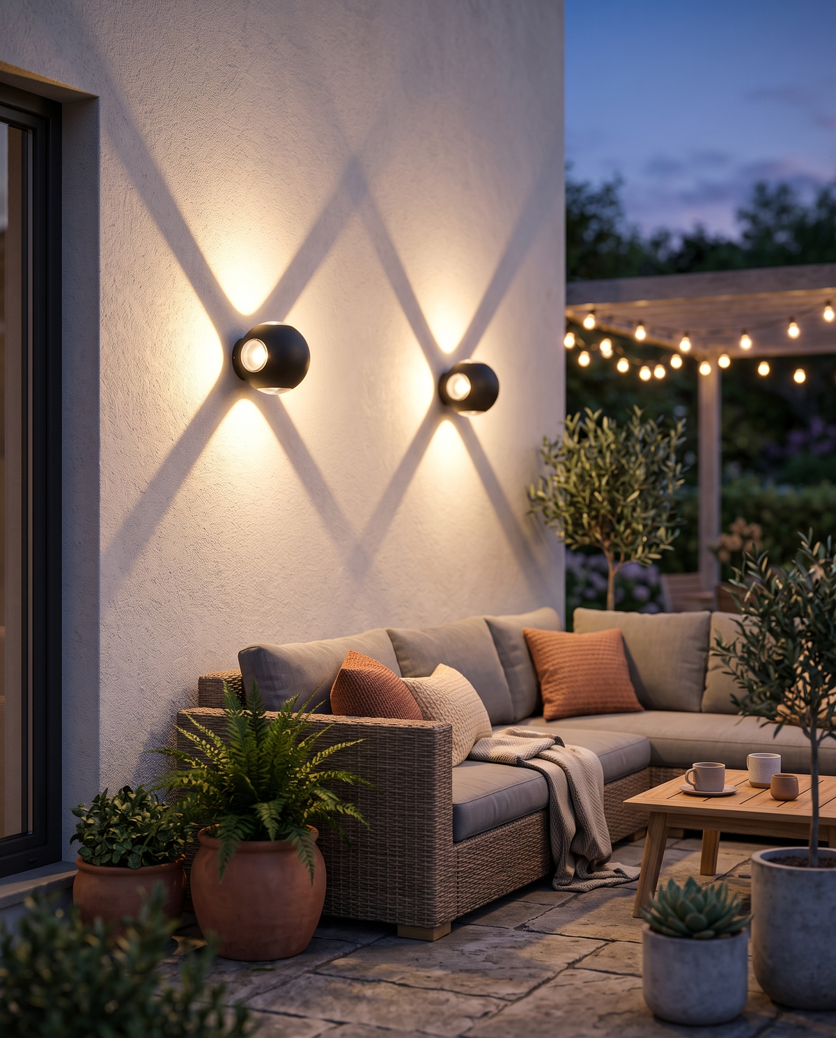 Beam Matte Black Wall Light