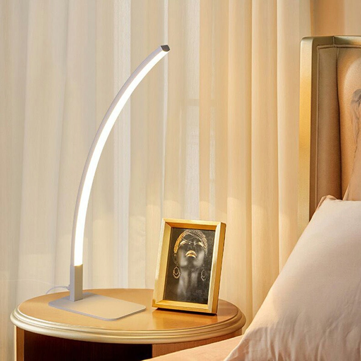 Arc Dimmable Table Lamp